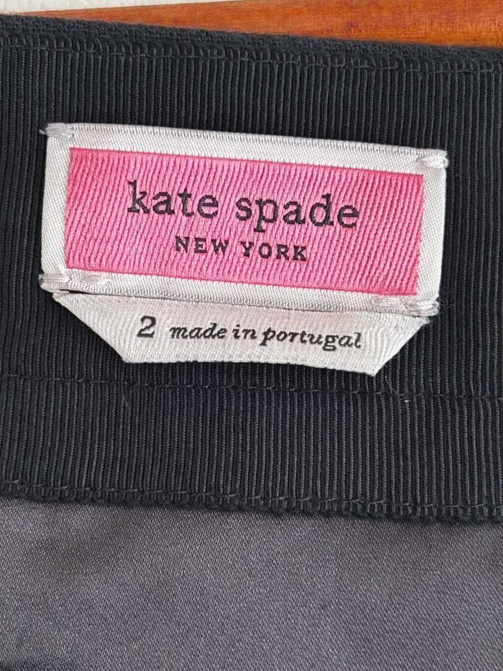 Kate Spade Black & White Skirt • Chic Boutique Mini Skirt - Picture 5 of 6
